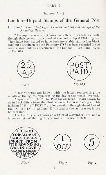 91005 'THE POSTMARKS OF GREAT BRITAIN and IRELAND PART II' B...