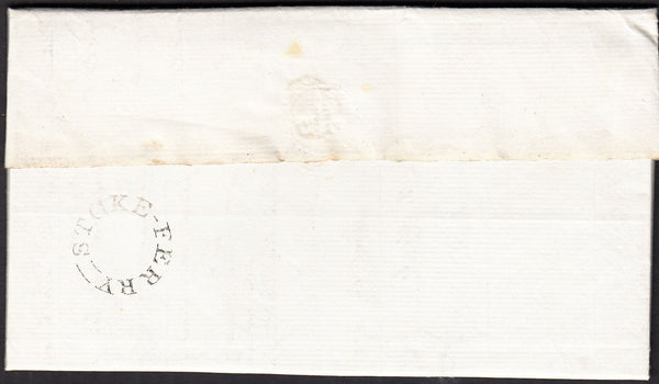 92025 - NORFOLK. 1833 entire Stoke Ferry to Norwich dated ...