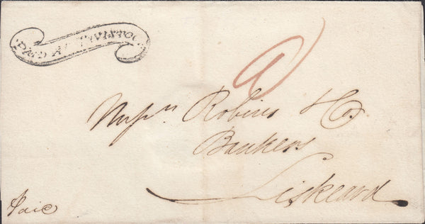 95055 - DEVON/THE "TAVISTOCK SCROLL" (DN1335). 1833 wrappe...