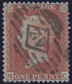 97449 1855 DIE 1 RESERVE PL.6 PERF 14 (SG22)(MC CONSTANT VARIETY).