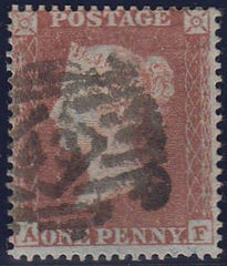 97541 - RES.PL.5 (AF)(SG17). Good used 1854 die 1 Res.pl.5...