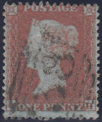 97656 - RES.PL.5 (GH) PERF (SG22). Good used 1855 die 1 Re...