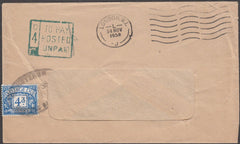 98378 - 1958 UNPAID MAIL FROM LONDON.